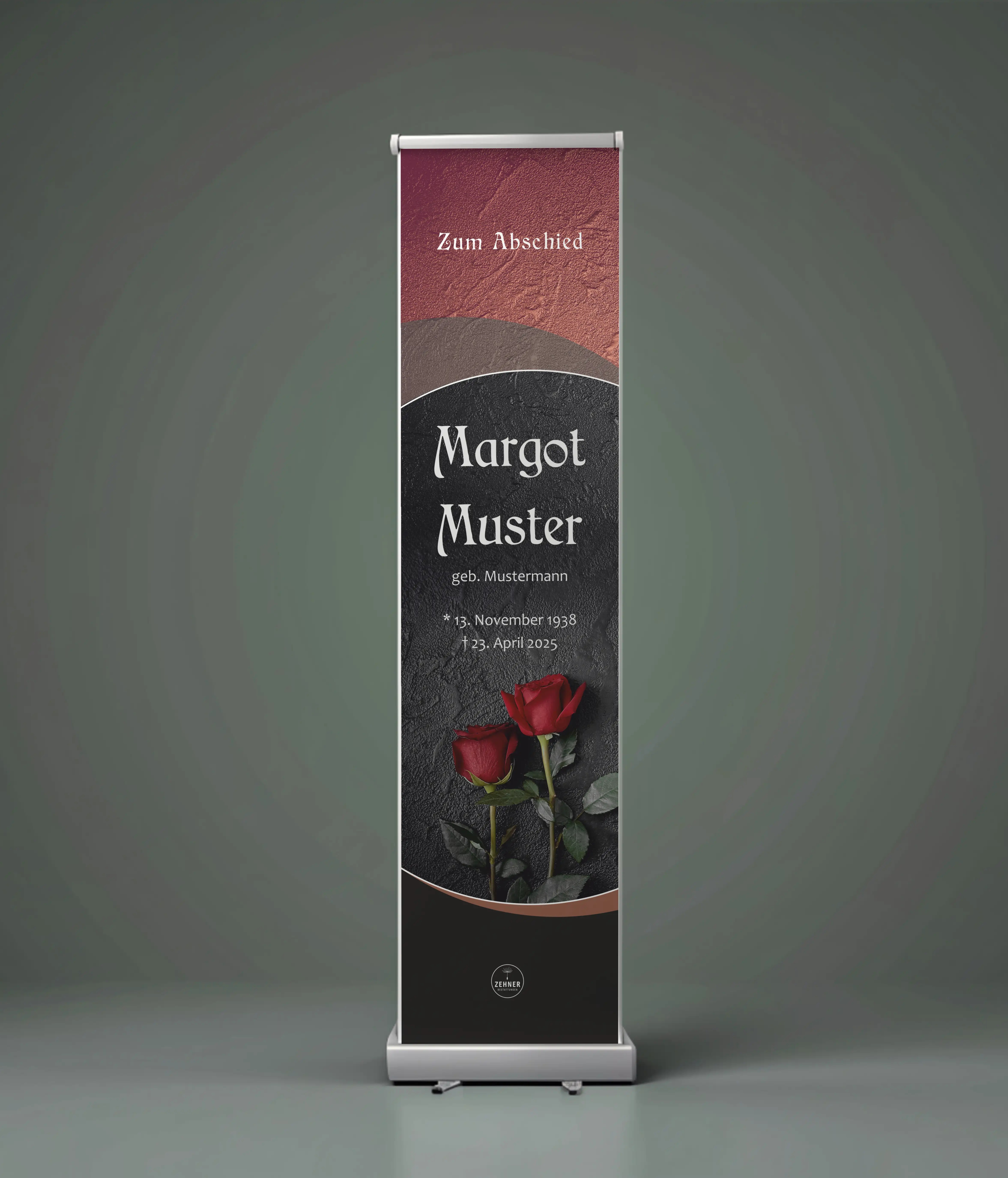 Zehner Bestattungen Abschiedsbanner