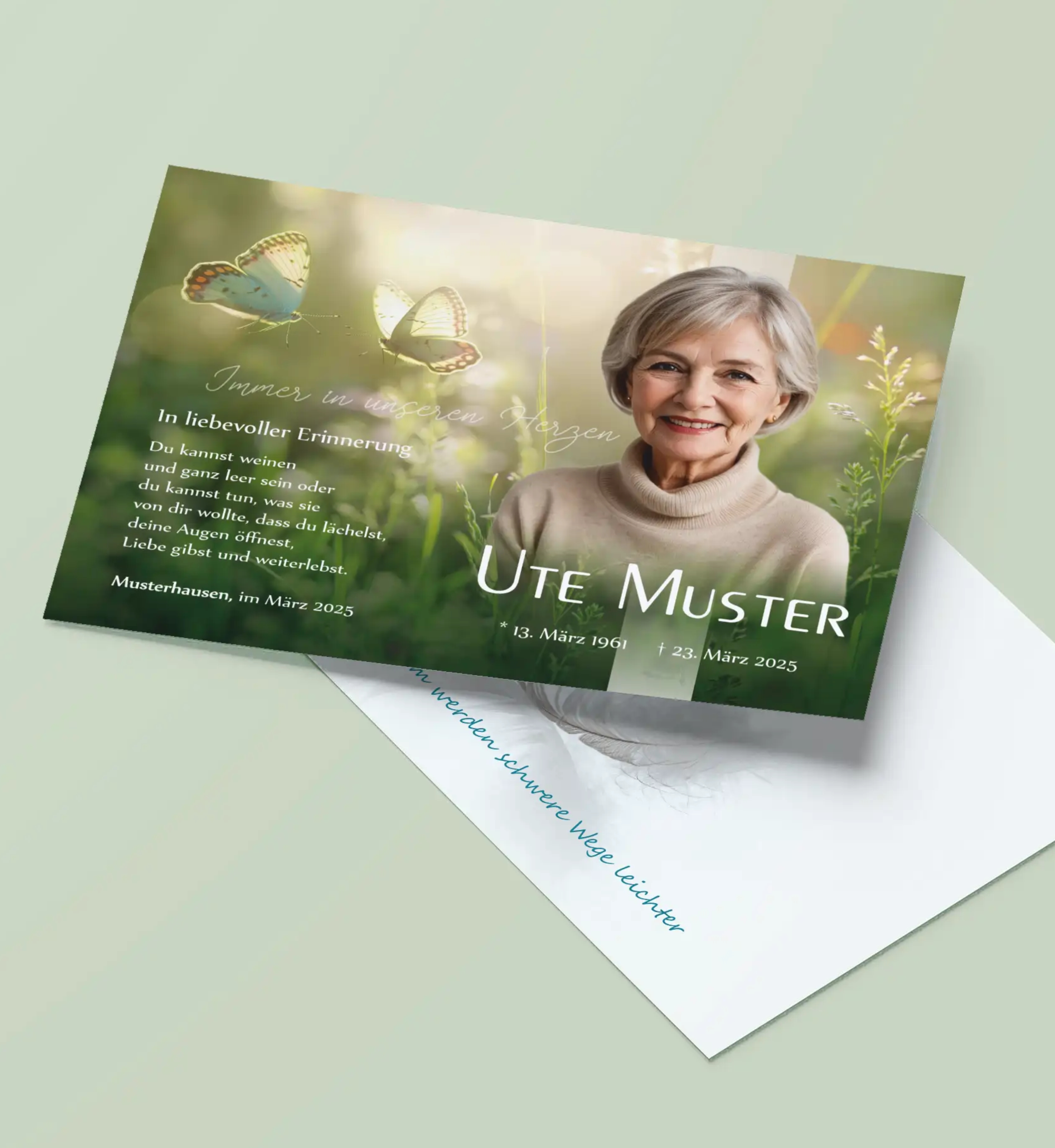 Zehner Bestattungen Gedenkkarten