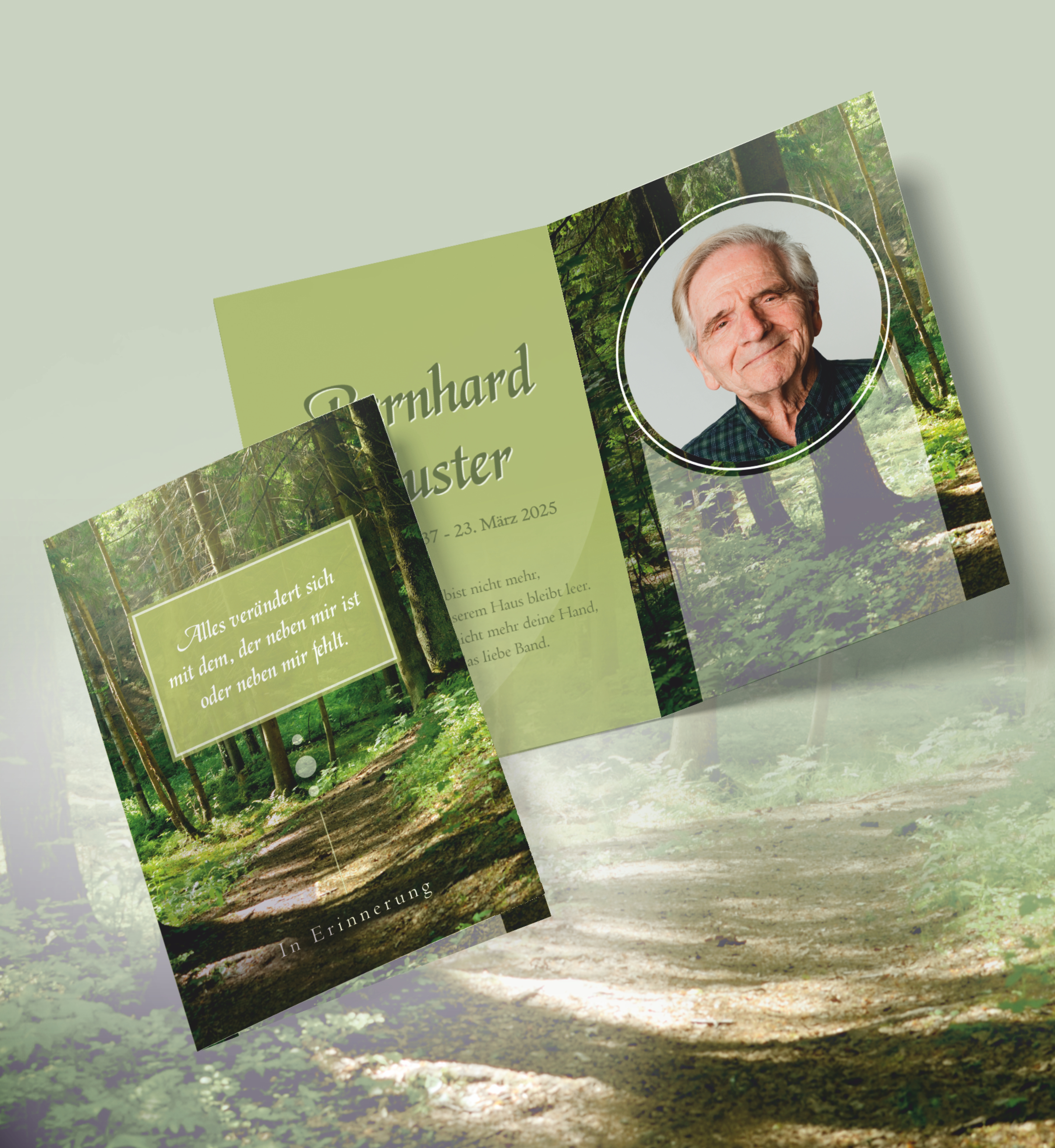 Zehner Bestattungen Gedenkkarten