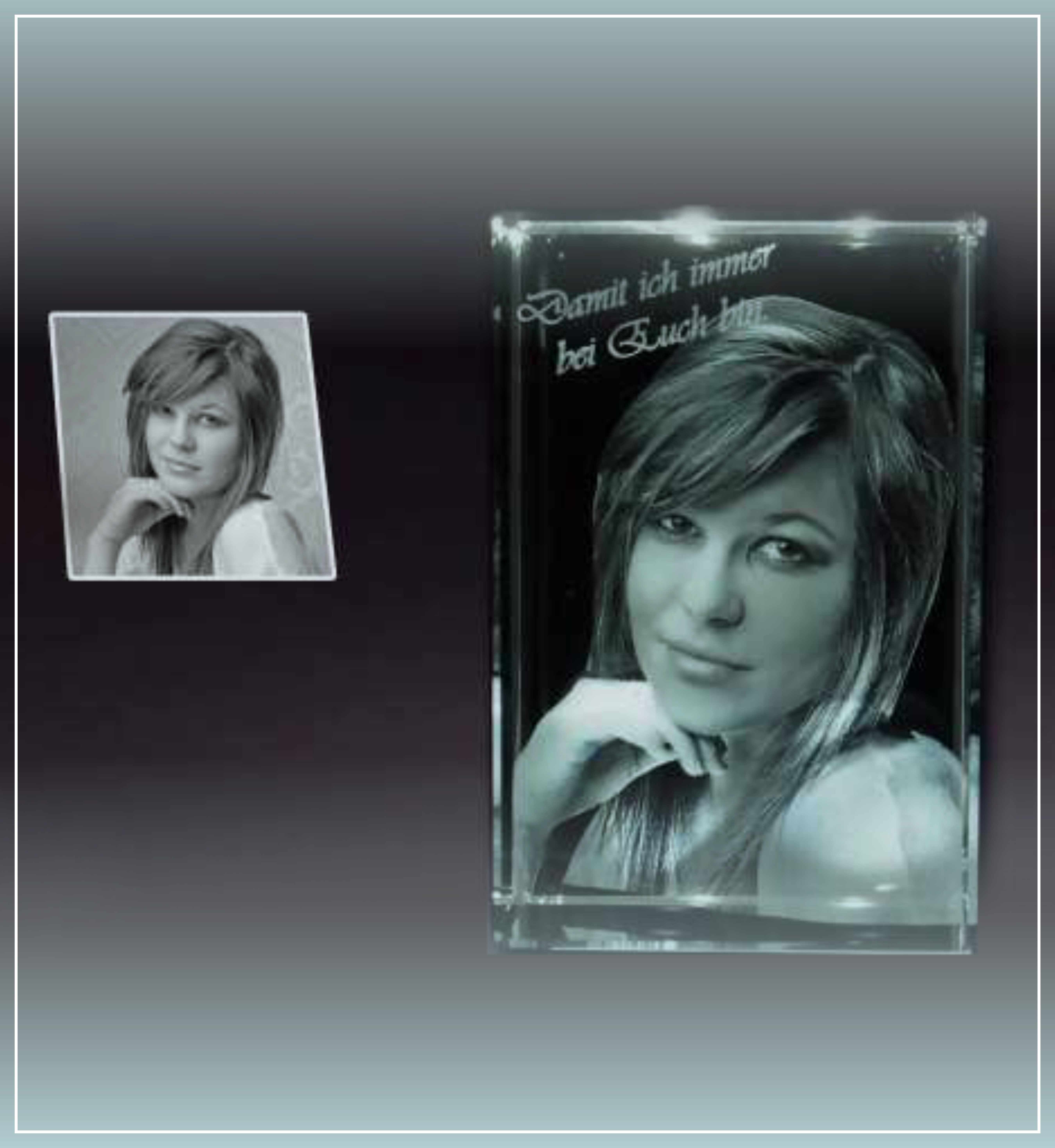 Zehner Bestattungen Erinnerungsstücke Laser-Portraits