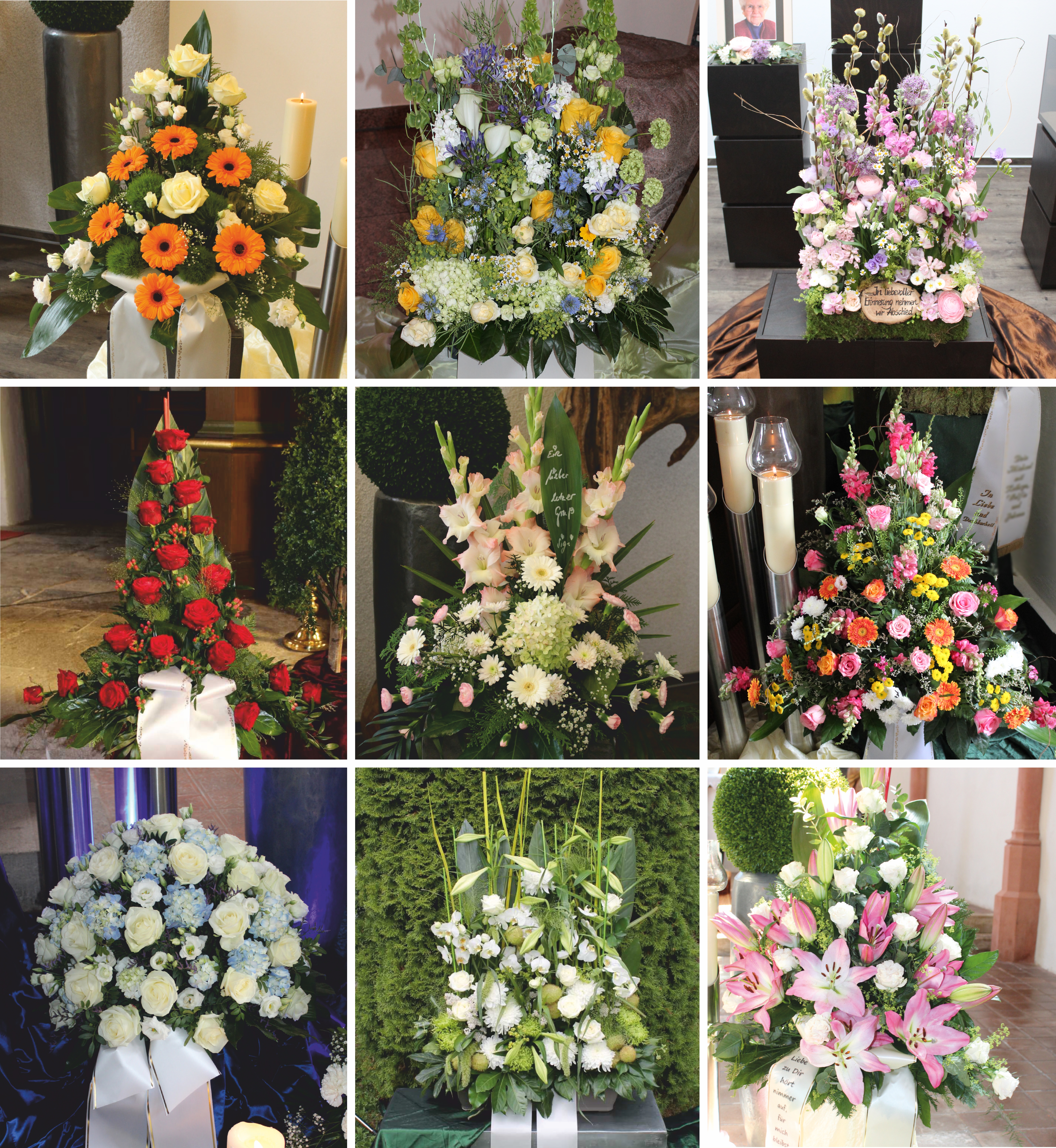 Zehner Bestattungen Gestaltung der Trauerfeier