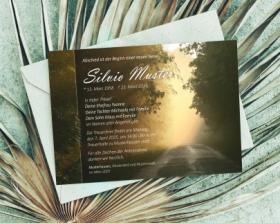 Zehner Bestattungen Trauer- und Dankeskarte