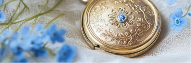 Zehner Kompass Erinnerungsstücke Bestattung